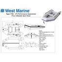 PSB-275 Performance Aluminum Floor Inflatable Sport Boat, 9ft Length, PVC Material, 1103lb Capacity image number 5