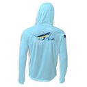 Men's Tuna Frenzy Hooded Performance Shirt image number 0