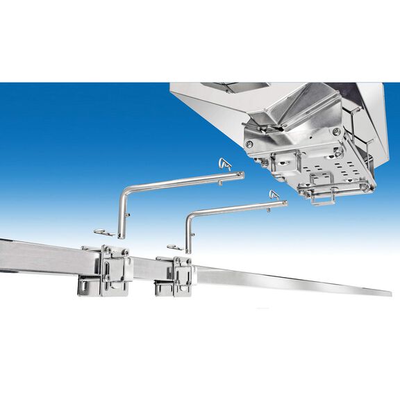Dual Extended Side/Bulkhead or Square/Flat Rail Mount for Magma Rectangular Gas Grills image number 3