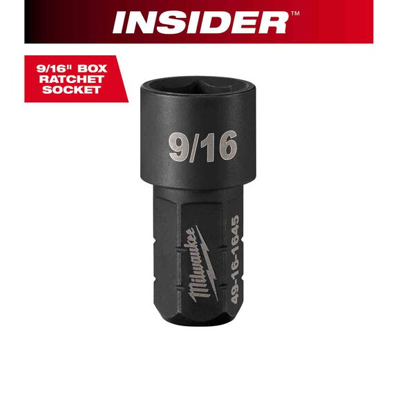 INSIDER&trade; Box Ratchet Socket 6 Point 9/16" image number 0