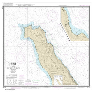 #18763 San Clemente lsland Northern Part Wilson Cove