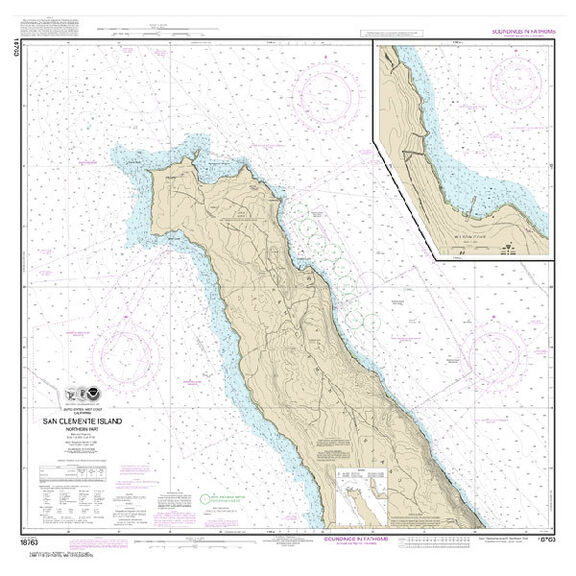 #18763 San Clemente lsland Northern Part Wilson Cove image number 0