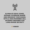 Vosker Long Range Cellular Antenna for Outdoor Surveillance image number 3