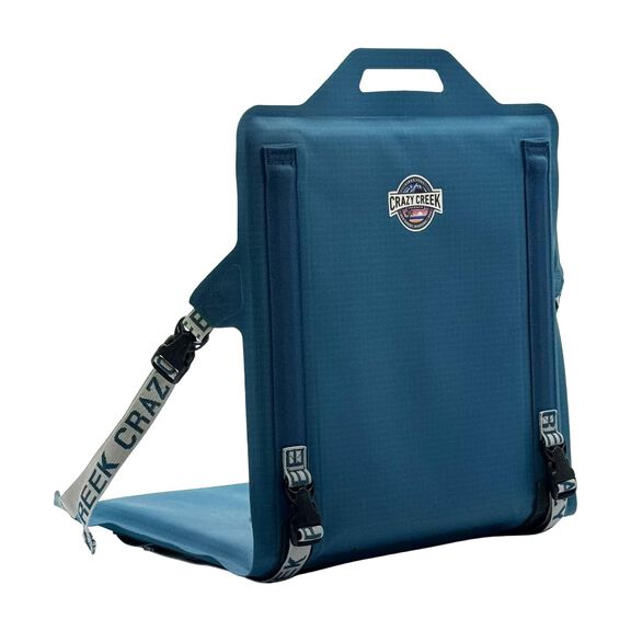 Crazy Creek Canoe Chair IV for Kayaking, Fishing, Camping & More, Detachable for Off The Boat Use, 250 LBS Weight Capacity, Adjustable Straps, Water-Resistant, Aleutian Blue (Aleutian Blue) image number 2