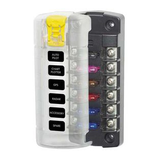 ST Blade 6-Position Fuse Block