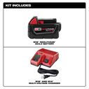 M18&trade; REDLITHIUM&trade; XC 5.0Ah Battery and Charger Starter Kit image number 1