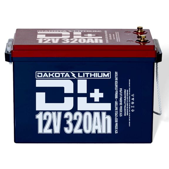 Lithium Iron Phosphate Dual Purpose Battery, 12V, 320Ah, Group 31 image number 1