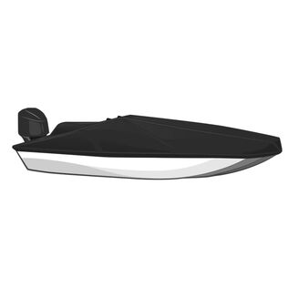 Exact Fit Boat Cover For 2002-2005 Tracker PRO Team 165 Single Console W/Starboard Trolling Motor O/B