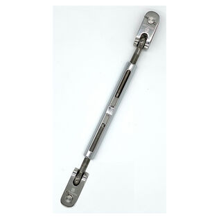 1/2" Wire Toggle/Toggle Open Body Turnbuckle with 3/4" Clevis Pins