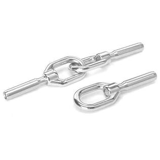 Lifeline Gate Single Threaded Eyes for 3/16" Wire