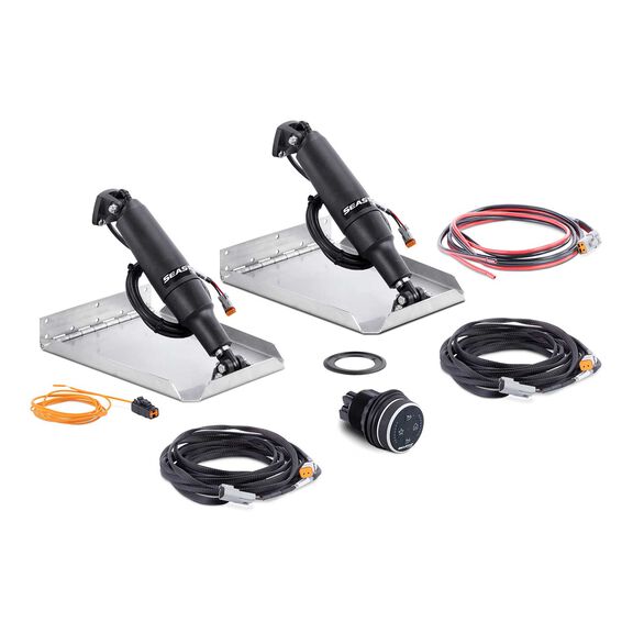 Edge Mount Trim Tab Kit, 12" x 12" image number 0