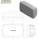 SystemPod Un-Cut (Usable Face = 17.125"W x 9.125"H) for 9.5" Wide Guard image number 2