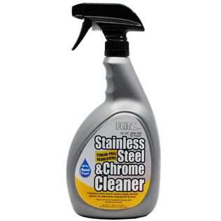 Flitz Stainless Steel & Chrome Cleaner, 32oz.