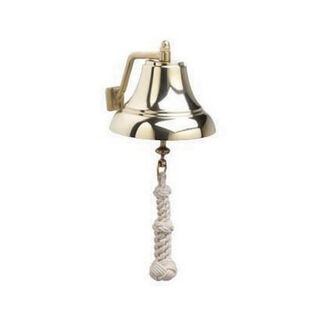 **7in Bell - Brass w/lanyard