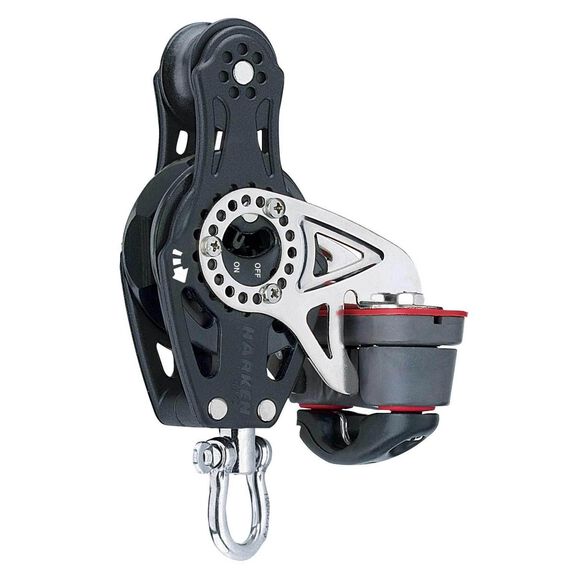 57mm Carbo Air&reg; Fiddle Ratchet Block with Becket and Cam image number 0