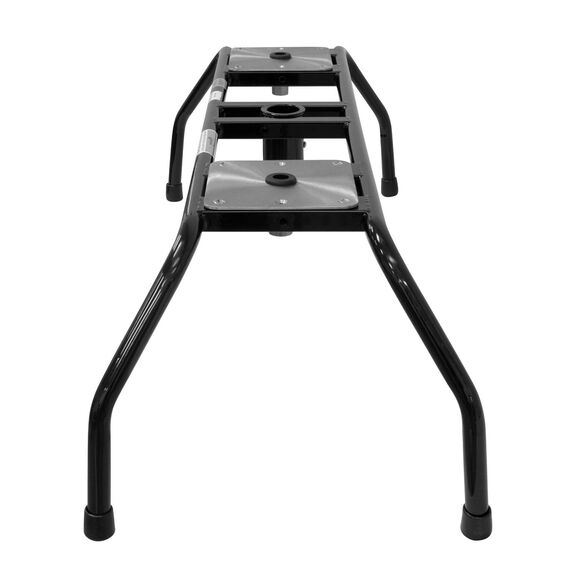 8WD1280-KP Dual Seat Stand with Kingpin style 3/4" Pin Brackets, Includes Two 7" Seat Mounts, Fits Most Boat Seats image number 2