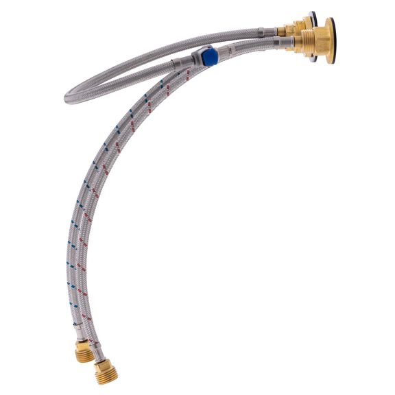 Artaine Wall-Mount Faucet, Brushed Nickel image number 6