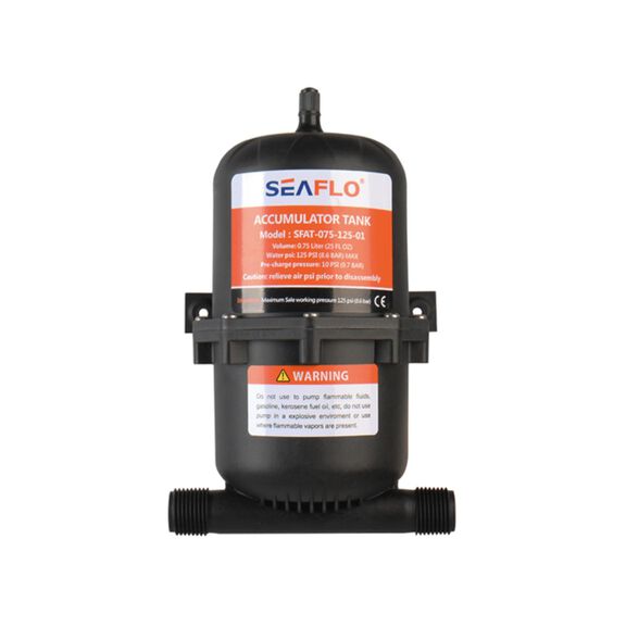 SEAFLO 0.75L Accumulator Tank with Internal Bladder, 125 PSI image number 0