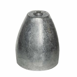 Replacement Aluminum Prop Nut Anodes, 3.34" OD, 3.84" Length
