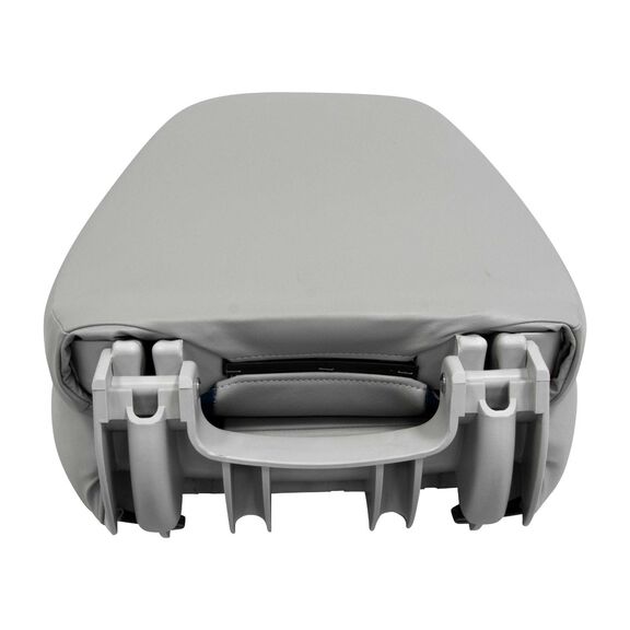 Wise 3156-911 Torsa Pro 2 Edition Ergonomic Folding Boat Seat Marble/ Charcoal image number 7