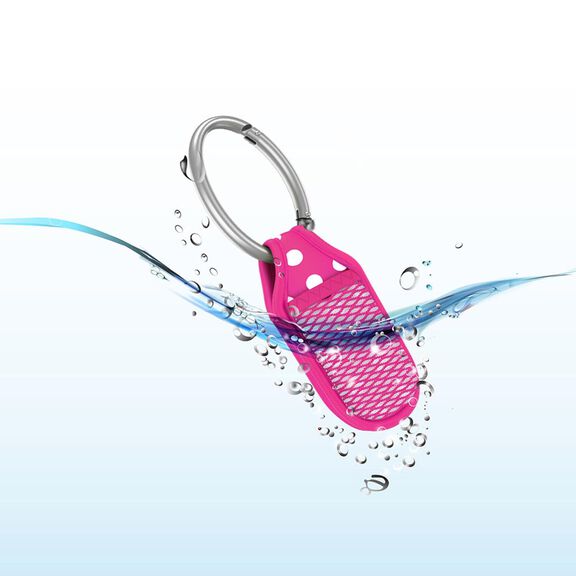 Mosquito Repellent Clip, Pink Polka Dot image number 4