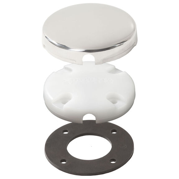 Side Entry CableClam with Stainless Steel Dress Cap image number 0