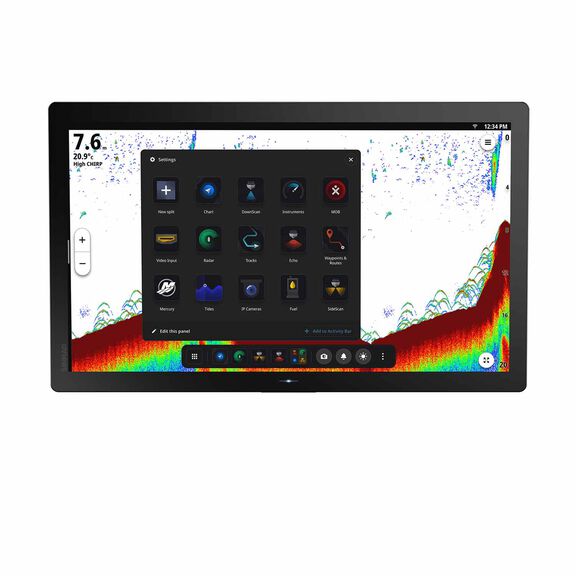 NSO&reg; 4-16. NEON&trade; OS, 24" Glass-Bridge Multi-Function Display image number 0