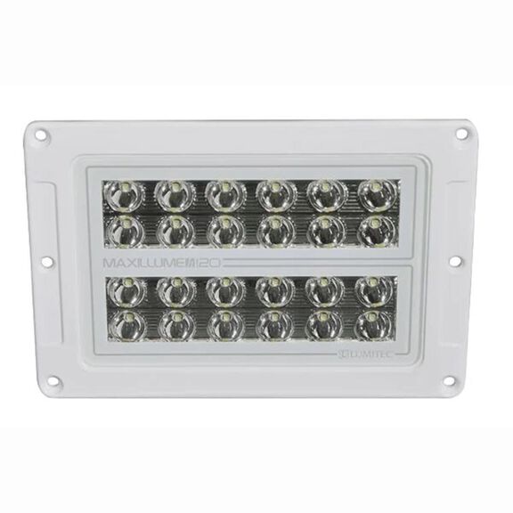 Maxillume h120 Flush Mount LED Floodlight, 12,000 Lumen, White Housing, White Dimming image number 2