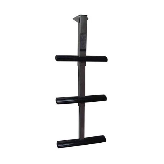 Telescoping Dive Ladder, 3-Step, 34", Stainless Steel image number 0