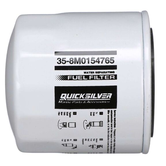 8M0154765 Water Separating Fuel Filter for Various Marine Engines image number 0
