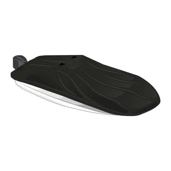 Select Fit Boat Cover for Deck Boat Doesn't Cover Extended Swim - 22'6"-23'5" BEAM 102" O/B- Sharkskin Plus - Sharkskin Blue image number 0