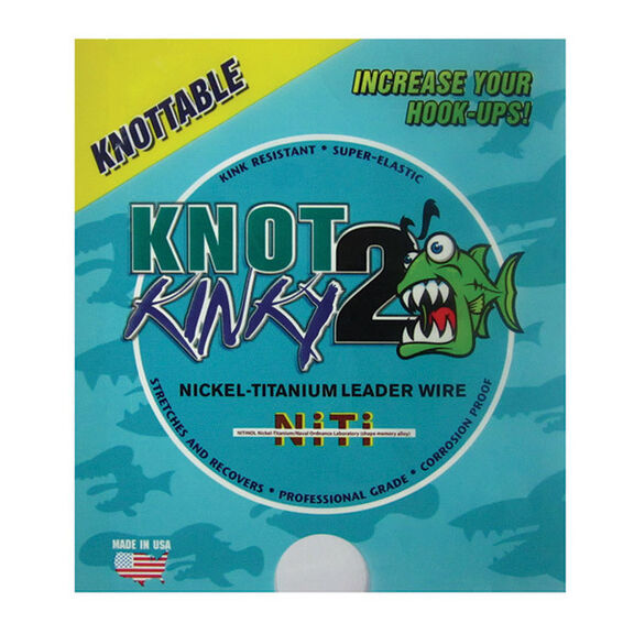 Nickel Titanium Leader Wire, 15', 65Lb image number 0
