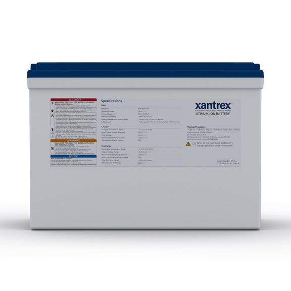 Group 31 Xantrex Lithium Ion Battery 50Ah, 24V image number 1