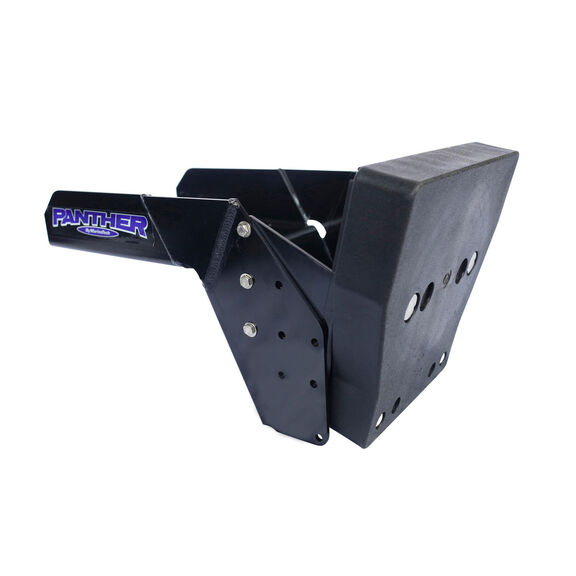 Swim Platform Outboard Motor Bracket, Powder-Coat Aluminum, Max. 20hp, Max. 195lb. image number 0