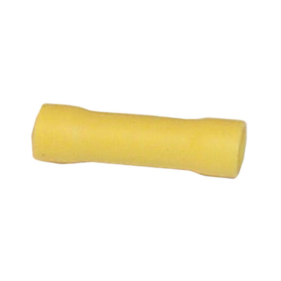12-10 AWG Butt Connectors, Yellow, 10-Pack image number 0