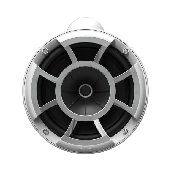 Wet Sounds REV 8 White V2 Revolution Series 8" Marine Tower Speakers with Stainless Steel Fixed Clamps (Pair) image number 3