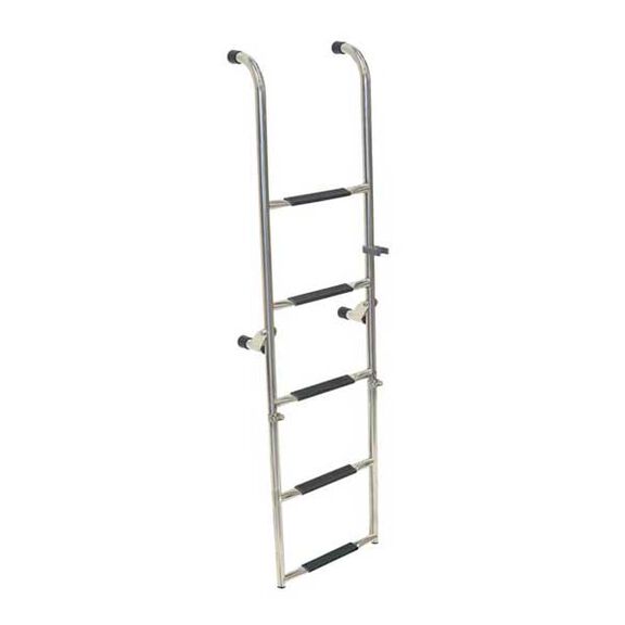 4-Step Removable Folding Transom Ladder image number 0