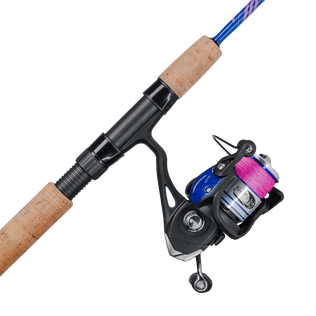 4'3" Li'l Finz Kids Spinning Combo, Medium Power, Purple/Pink