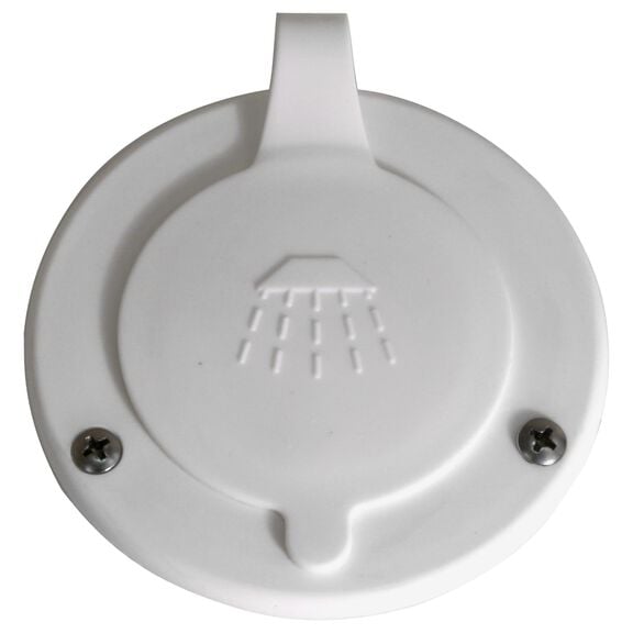 Marine Replacement Composite Cup &Rubber Cap for Original Transom Shower System image number 1