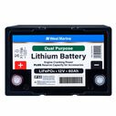 Group 24 Lithium Iron Phosphate Dual Purpose Battery, 12V 60Ah, ABYC Certified image number 2