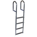 Dock Ladders, Fixed, WIDE Step Welded, Aluminum image number 0