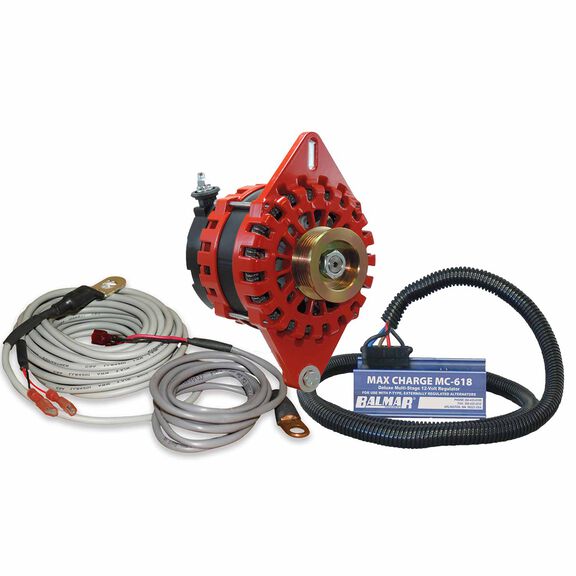 XT-Series 250 Amp/12 Volt SF,K6 Alternator Kit with Max Charge Regulator image number 0