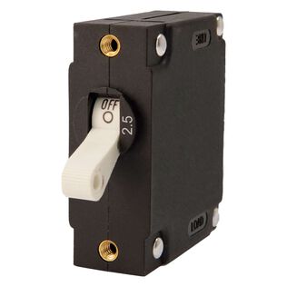 A-Series AC/DC Single Pole Panel Mount Circuit Breakers