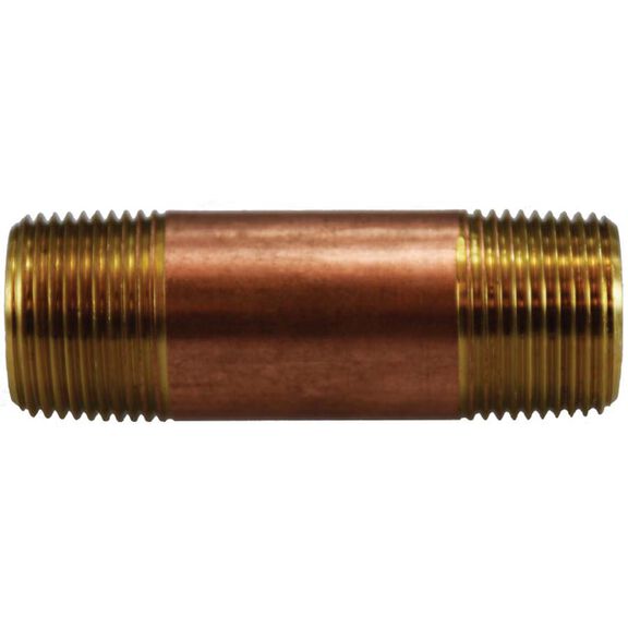 Brass Pipe Nipples image number 0