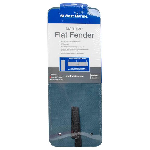 20" x 8" Modular Flat Fender, Blue image number 0