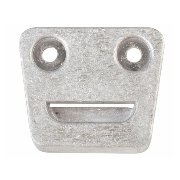 18-6125A Aluminum Transom Plate Anode image number 0