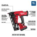 M18 FUEL&trade; 16 Gauge Angled Finish Nailer Kit image number 1