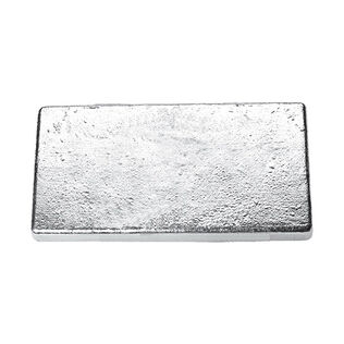Bar/Plate Aluminum Small Hull Anode with Wire, 2.5" x 4.5" x 0.65"