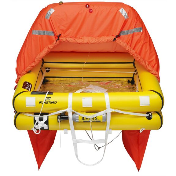 Transocean 4 Person Life Raft ISO Valise Bag image number 1