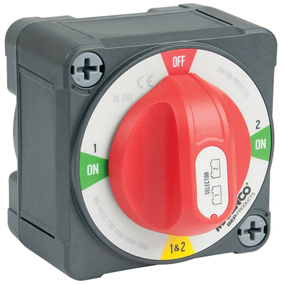 EZ-Mount Pro Installer Off/1/Both/2 Battery Switch image number 0